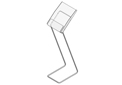 Brochure Holder Stand C A4